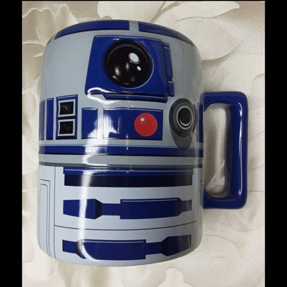 Disney Parks R2D2 Star Wars R2-D2 Ceramic Mug NEW B8254 - Picture 4 of 4